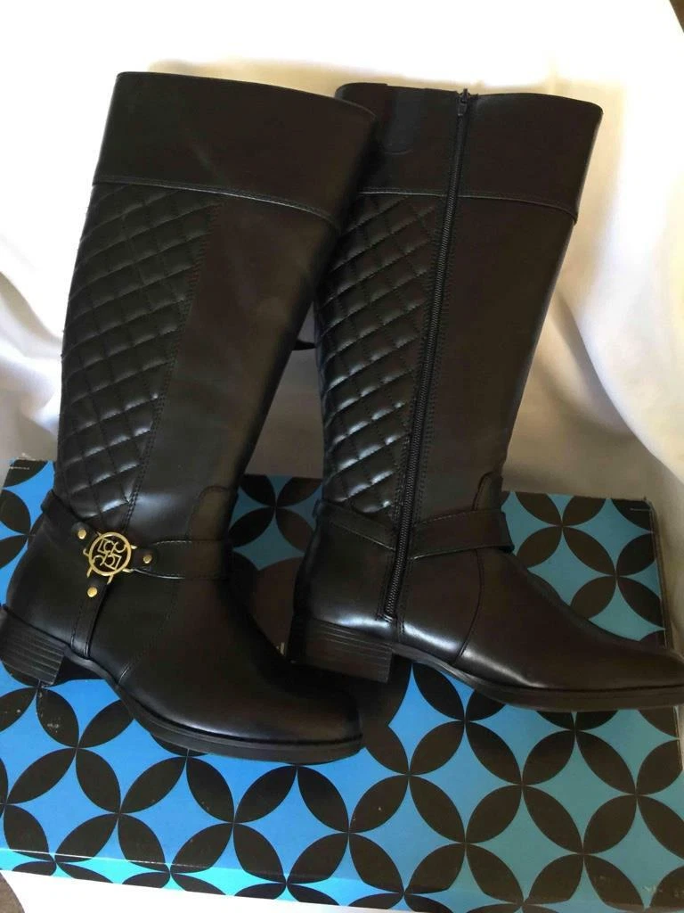 Liz claiborne shop boots wide calf