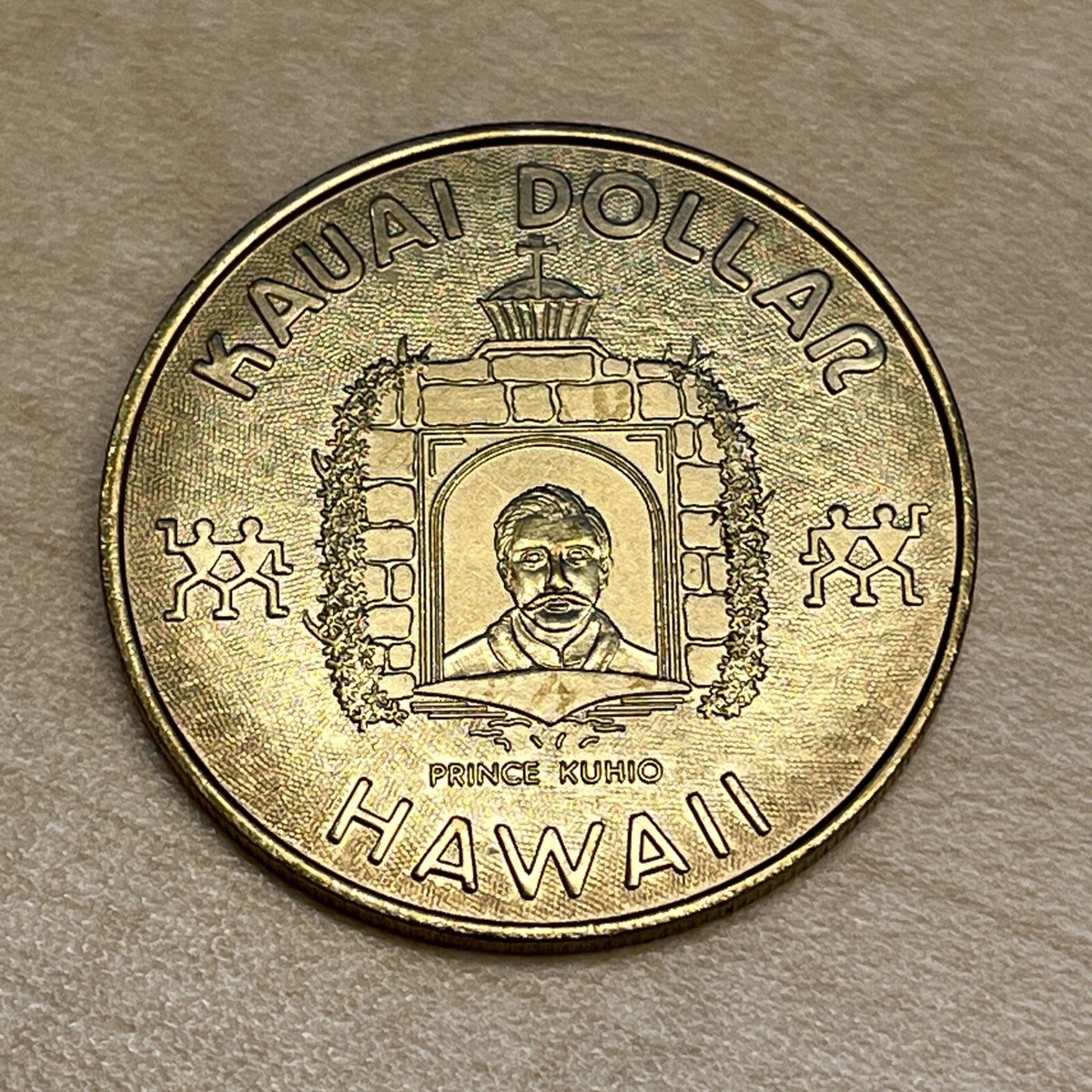 Kauai Dollar Coin Hawaii Prince Kuhio Sleeping Giant Chamber Of