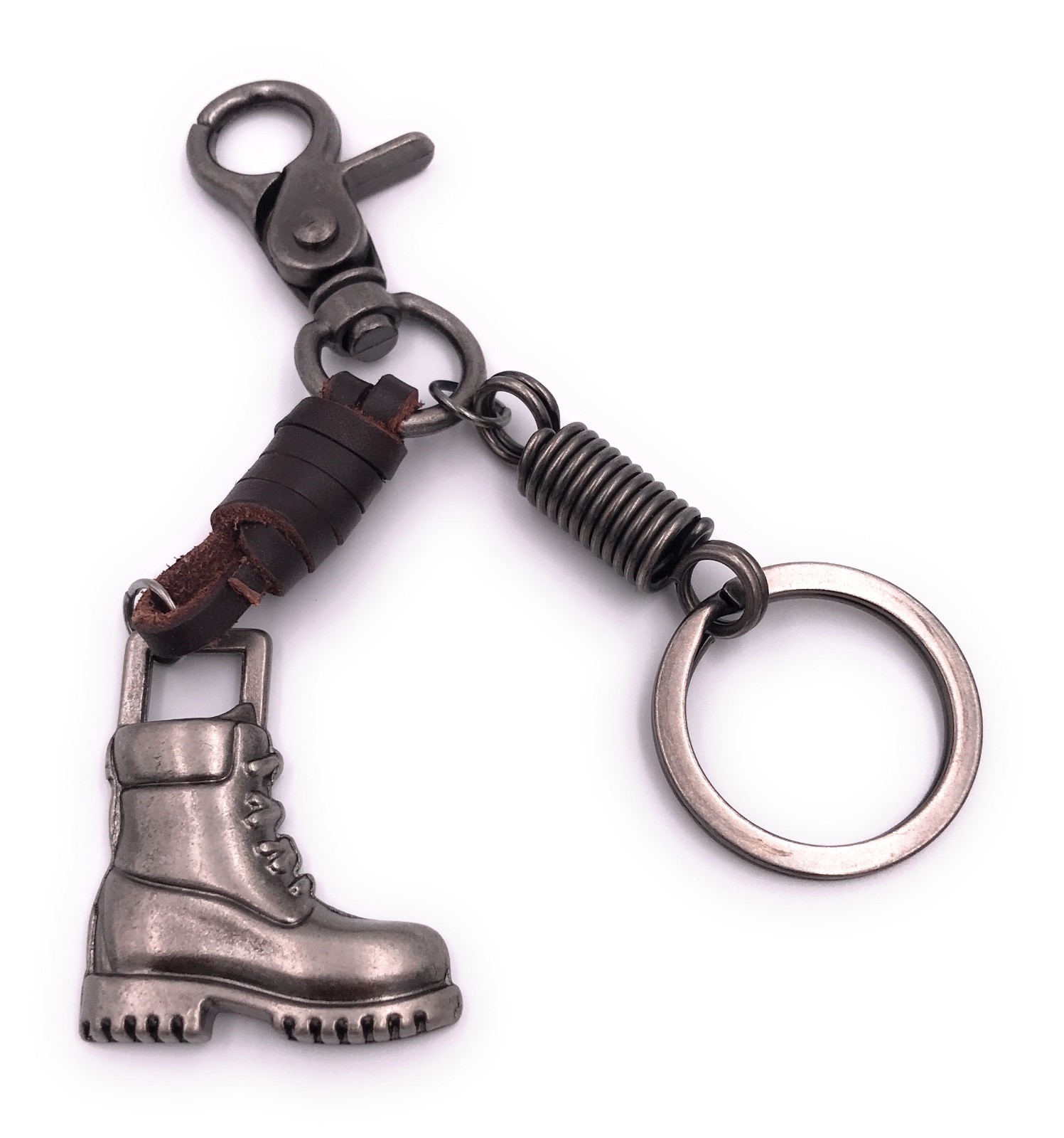 Botas de Montaña Llavero Colgante de Metal Llavero de Bolsa