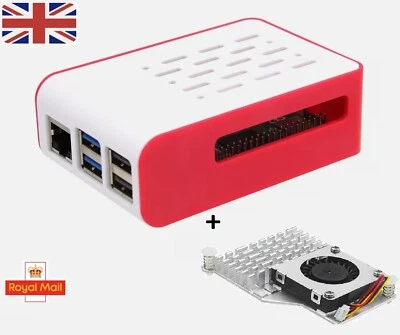 Raspberry Pi 5 Case compatible with Active Cooler