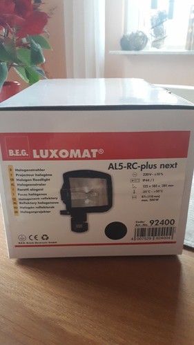 B.E.G. Luxomat AL5-RC-plus Next, neu, schwarz......