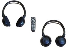 2008-2016 Chrysler Town and Country VES DVD Remote and wireless headphones