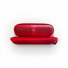 WORKING Beats by Dr. Dre Red PILL Bluetooth Speaker TESTED with beats case