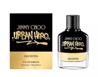 Jimmy Choo Urban Hero Eau de Parfum Spray 50ml Gold Edition Mens Fragrance
