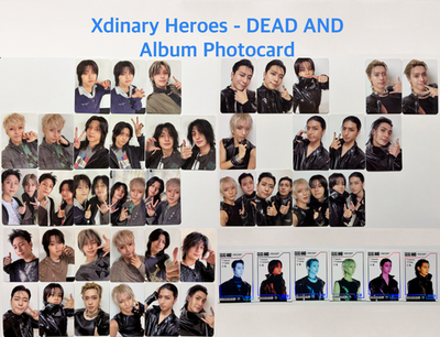 Xdinary Heroes トレカ 15枚まとめ Xdinary Heroes] DEAD AND OFFICIAL Album Photocard(Photobook Ver