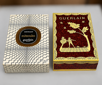 GUERLAIN MITSOUKO Extrait Splash 30ml 1oz w/Tassel & Box Perfume