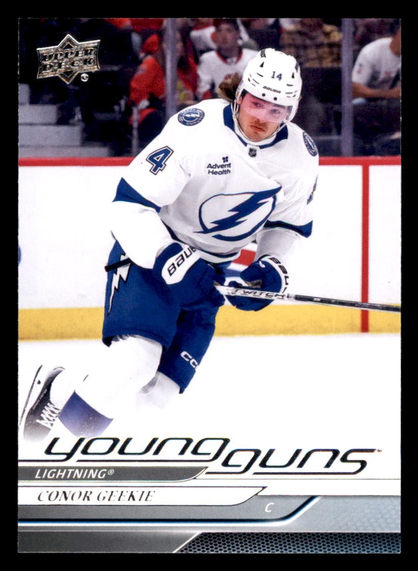 2024-25 Upper Deck Series 2 Conor Geekie Young Guns #478 RC