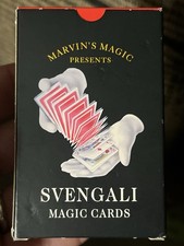 Svengali Magic Cards Full Deck Sealed Marvin's Magic Unbelievable Tricks Tips