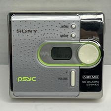 Vintage Sony MD Walkman MZ-DN430 Psyc MiniDisc Network Player - Tested  Working
