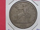 1875 CARSON CITY TRADE DOLLAR  FRESH ESTATE COIN