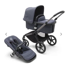 Gorgeous BNIB Bugaboo Fox Five Combo In Stormy Blue
