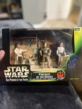 Star Wars Power Of The Force Purchase Of Droids Unc Owen Lars, C-3P0, Luke
