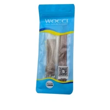 Wocci Genuine Leather Watch Band Brown Silver Buckle 18MM FM 18T5X6ZK1