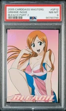 2005 Cardass Masters Inoue Orihime Carddass Bleach Part 2 - PSA 8 - NONE HIGHER