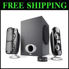 Compact Subwoofer Speaker Set, 80W Peak Power