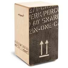 Percussione CP 403BLK 2inOne Snare Cajon BLK Edition Medium