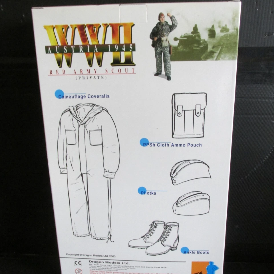 Dragon 1/6th scale  WW 11 AUSTRIA 1945 RED ARMY SCOUT " VLADIMIR " - Image 2 of 3