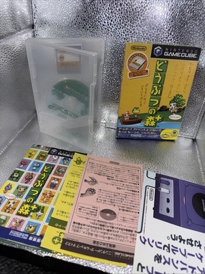 CIB Animal Crossing Dobutsu No Mori + Game & Memory Card Nintendo GameCube Rare!