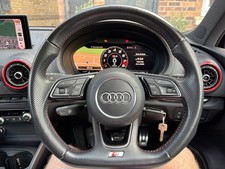 Audi A3/ S3 8V Facelift Steering Wheel Red Stitching 8w0124a