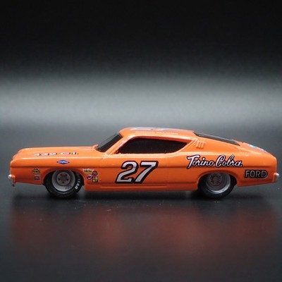 1969 69 FORD TORINO COBRA DONNIE ALLISON #27 NASCAR 1:64 SCALE
