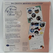 CREATIVE MEMORIES CIRCLE PATTERNS CUSTOM CUTTING SYSTEM TEMPLATES NEW SEALED