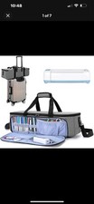 Carrying Bag For Cricut Die-Cutting Machine  Supplies Tote Bag Travel Gray New