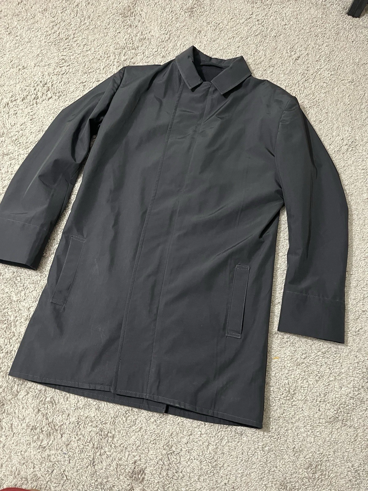 HARPUTSOWN Men’s Avant Garde Asymmetrical Longline Coat Made in SF Medium (est). image 11