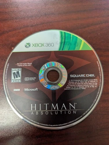 Hitman: Absolution (Microsoft Xbox 360) NO TRACKING - DISC ONLY 4884