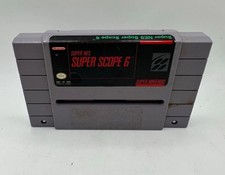 Super Scope 6 SNES Game (Super Nintendo, 1992) TESTED