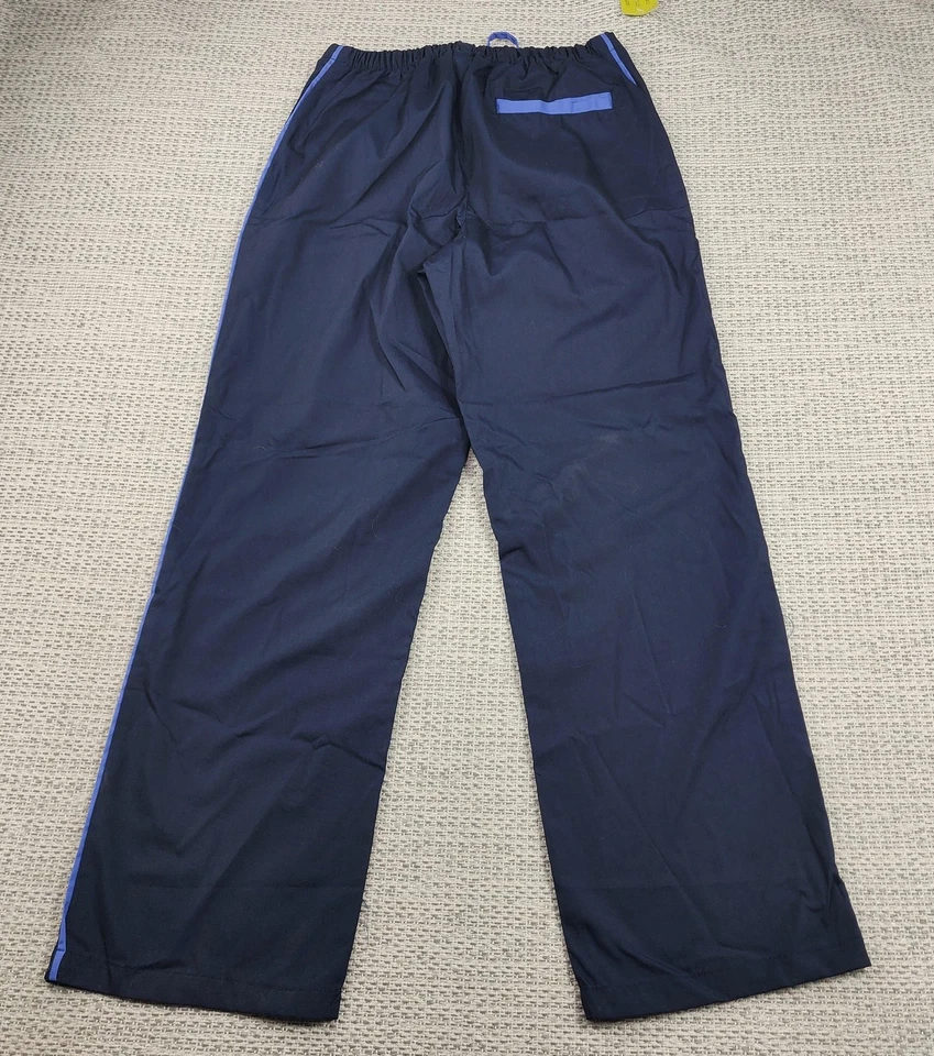 Натуральная форма скраб брюки XS темно-синий шнурок эластичный пояс SH505 - Изображение 2 из 4