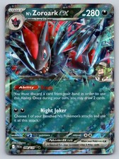 N's Zoroark ex 098/159 Holo Rare Journey Together Pokemon Card - NM
