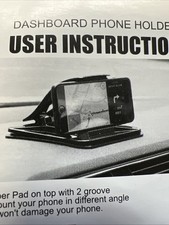 Universal Car Phone Holder Dashboard Mount Non-Slip Suction Cup New