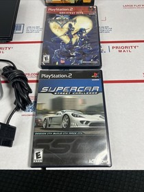 Sony PlayStation 2 Slim PS2 Console Bundle W / GAMES  - SAME DAY SHIP - WARRANTY