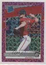 2020 Panini Donruss Optic Rated Rookies Pink Velocity Prizm /199 Zac Gallen fo7