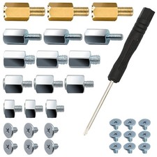 NVMe M.2 SSD Screws Kit Motherboard Standoff 30 Pcs