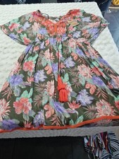 Gorgeous Mantaray Kaftan Beach Cover Up Size M Bnwt