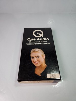 Que Audio Micro Lavalier Microphone - Black