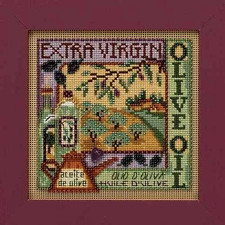 MILL HILL Buttons Beads Kit Cross Stitch OLIVE OIL MH14-9205 Ceramic Button