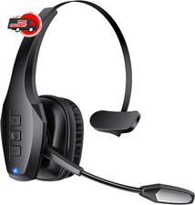 Wireless Headphone Blue Parrot Headset Bluetooth Truck Driver Noise Cancelling