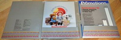 Knickerbocker Toy Co. Buyers Kit '82 Trade Ephemera Toy Marketing Brochures Ads