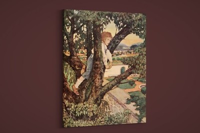 Jessie Willcox Smith - A Child's Garden of Verses - View From the Tree - Print