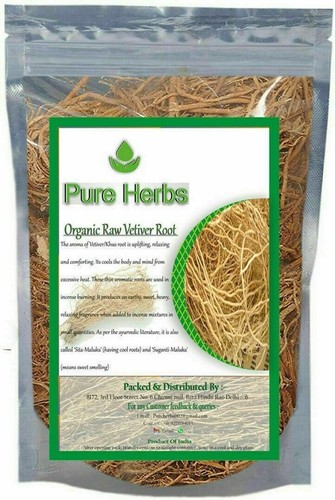 Pure Herbs Organic Raw & Vetiver Root Used For Health - Picture 19 of 54