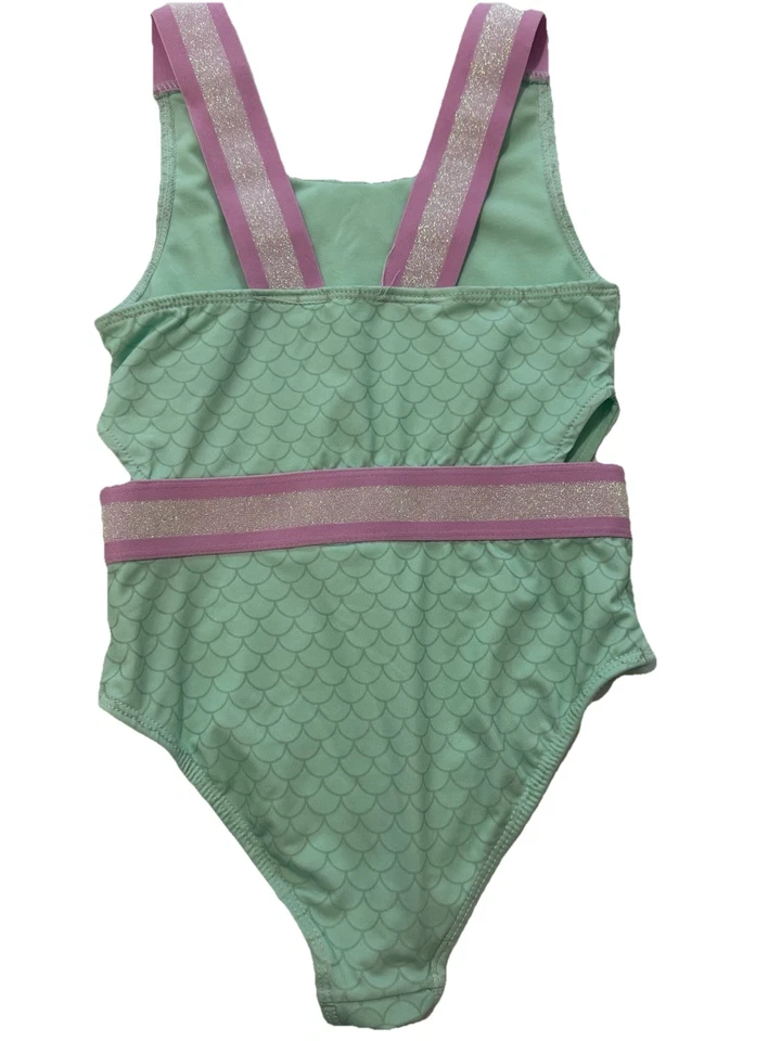 Disney La Sirenita Ariel Traje de Baño Una Pieza Niñas Talla 6 - Sirena Foto 3 de 4