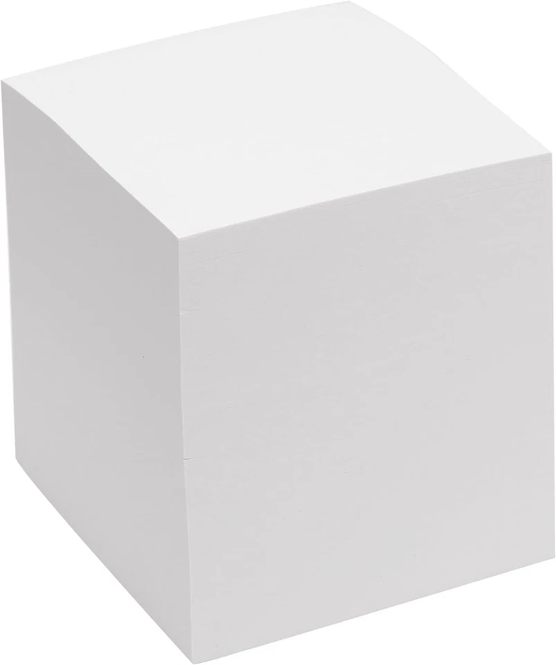 EARTHCUBE Blank White 3.5 Inch Note Cube (Not Sticky) Made in USA (Paper US or C - Image 4 of 4