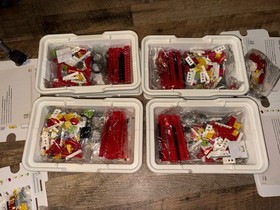 4 brand new LEGO Education WeDo 9585 STEM Construction Sets 325pcs (RETIRED)