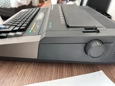 Vintage Panasonic KX-R365 Electronic Typewriter-Works-Includes Cover -Retro Word