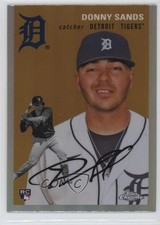 2023 Topps Chrome Platinum Anniversary Refractor Donny Sands #167 11sc