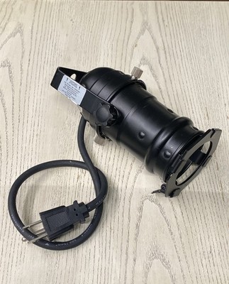 Industrial Mini Spotlight Decor Lamp Black Metal Accent Display Light