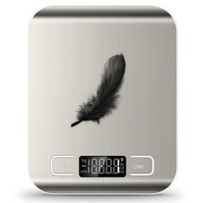 Food Scale, 11lb Kitchen Scale with 6 Units Tare Function  LCD Display, 0.05oz