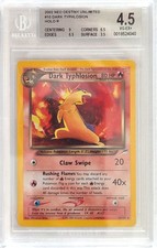 Pokemon TCG 2002 Neo Destiny Dark Typhlosion #10 Holo Rare – Beckett Graded 4.5 